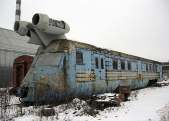 This Rocket Train Was Once The Future Of Soviet Railroads, But Now The Relic Lies Rusting In Peace