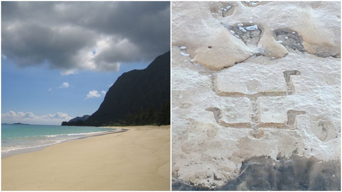 Tourists Were On A Beach In Hawaii When A 400-Year-Old Secret Was Revealed Beneath The Sands
